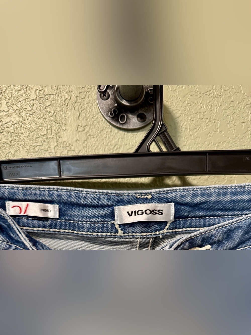 Vigoss Light Blue Denim Shorts 16 - Picture 3 of 5